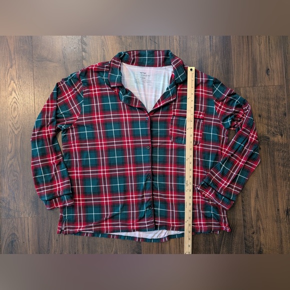 Little Sleepies Women’s Pajama Set in Fireside Plaid Size XL - Picture 7 of 11